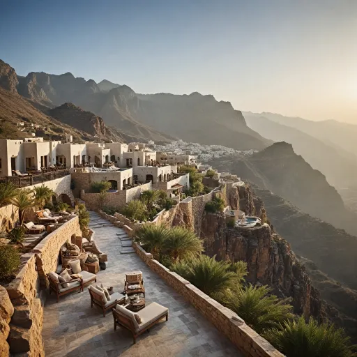 Anantara al jabal al akhdar resort al aqar oman: elevated luxury on Oman’s green mountain