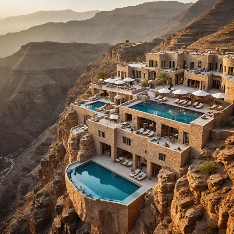 Anantara al jabal al akhdar resort in al aqar oman: elevated luxury above the canyon